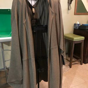 Marla Wynne Dark Olive Green Cocoon Sweater